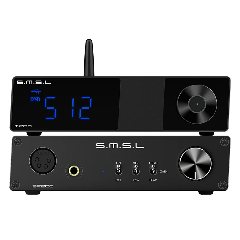 Беспроводной аудио декодер SMSL M200 с высоким разрешением Bluetooth 5 0 DAC AK4497EQ поддержка