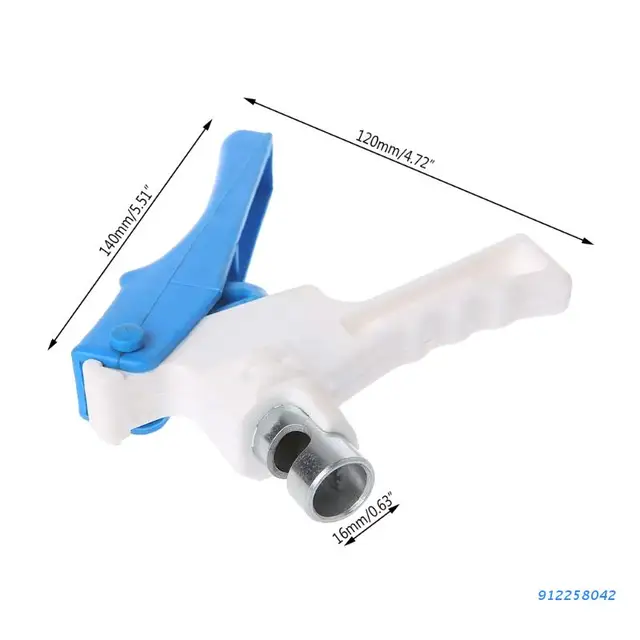 16 Mm -Es Lyukú Lyukak Csepegtető Mezőgazdasági Öntözés Szalag Tömlő Cső Lyukasztó Szerszám Az Őrölt Növényi Pe Nyílása - Image 6