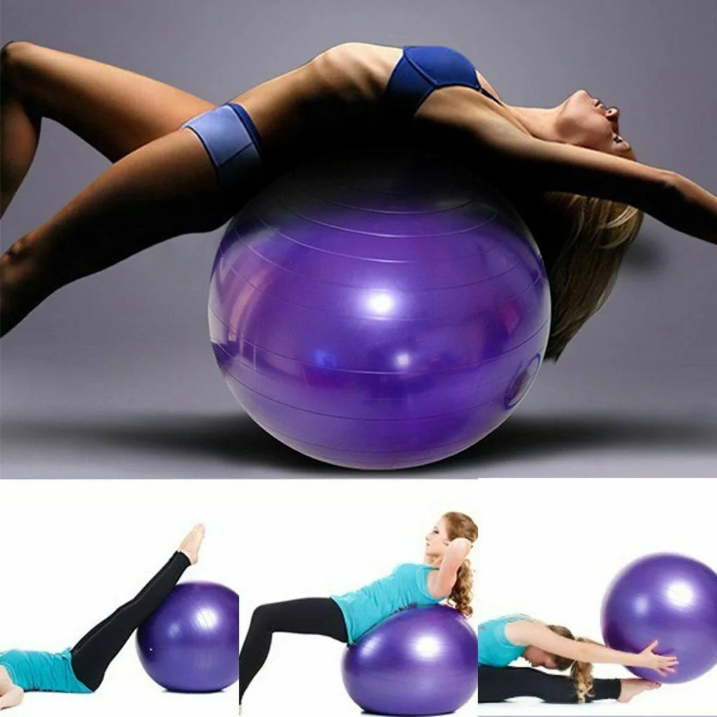 Мяч для йоги 65 см тренажерный мяч фитнес ядро беременность роды анти взрыв Новинка#40