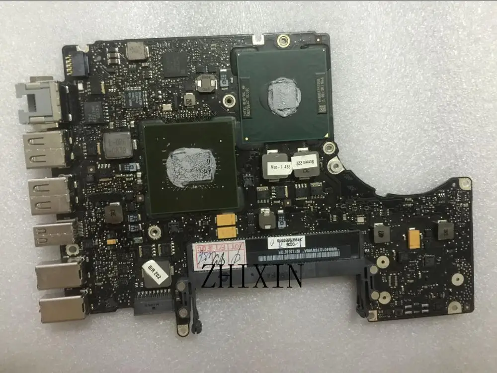 Материнская плата yourui для ноутбука Macbook Pro A1278 материнская 2 4 ГГц Core Duo P8600 CPU 820 2879 B
