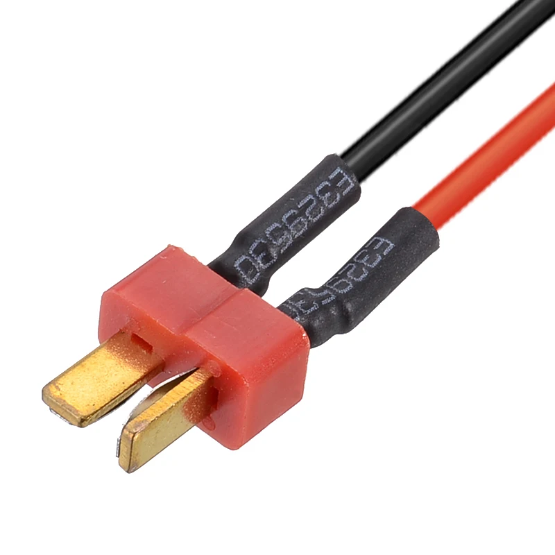 1pcs 10cm Lithium Battery MaleT-plug to Female Connector Charging Head Connector RC Connector Cable RC Accessories