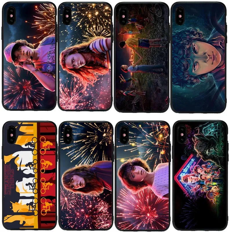 Для iphone 6 7 8 чехол tv Stranger Things Мягкий силиконовый чехол для телефона iphone 11Pro X XS Max XR 7Plus 8Plus 6SPlus 5s SE