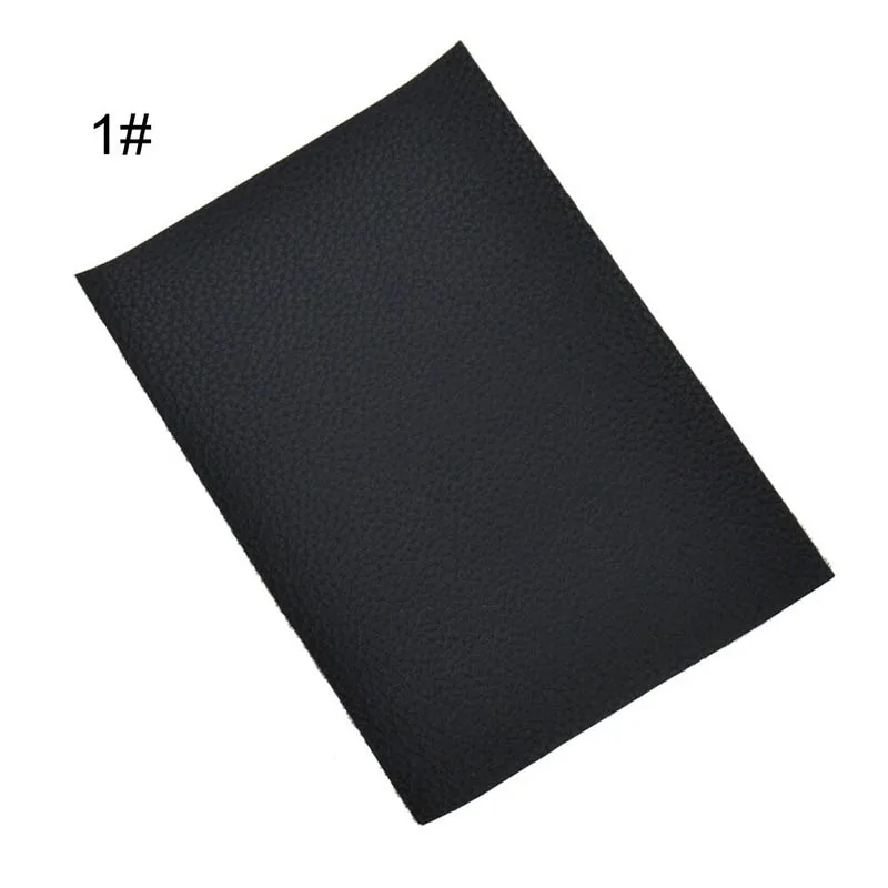 15 см* 21 см цветная патч-ткань из искусственной кожи самоклеющаяся Синтетическая Кожа DIY материал патч для сумок одежды