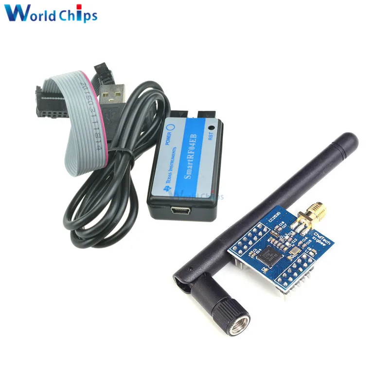 Модуль Zigbee CC2530 UART беспроводная системная плата макетная CC2530F256 последовательный