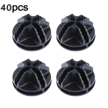 

Wire Cube Plastic Connector Black Storage Cubicle Mini Grid Close Organizer Clip