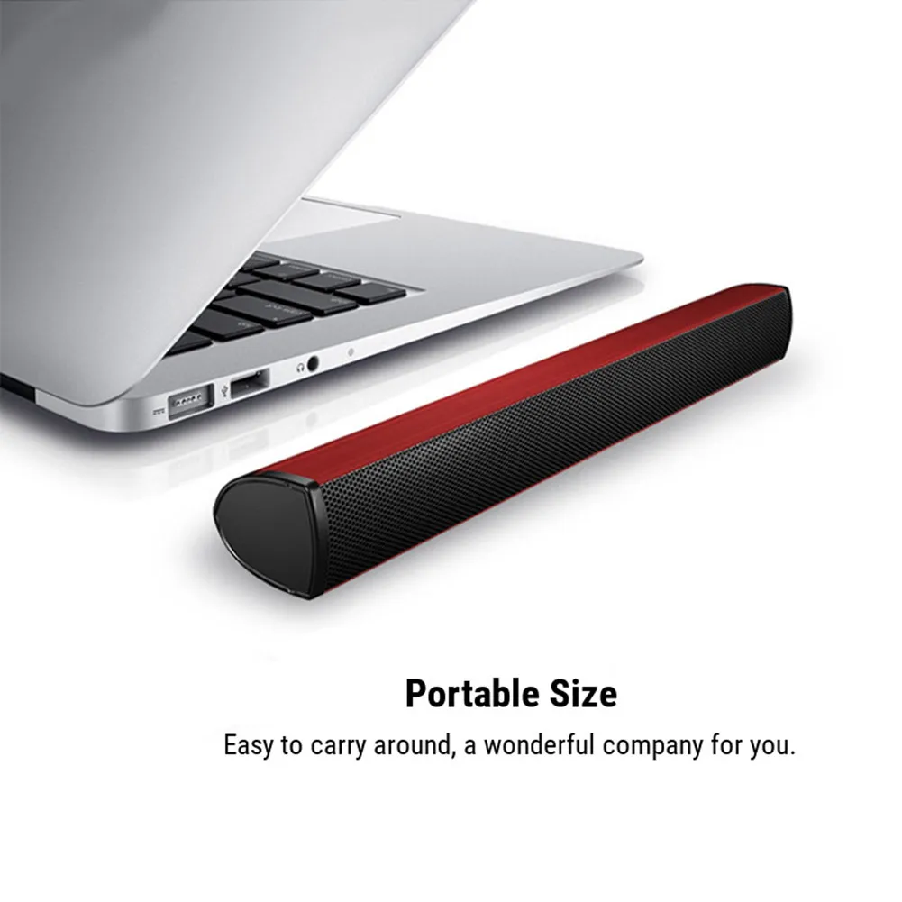 Мини USB Lautsprecher ноутбук сабвуфер стерео Саундбар для Noteook PC компьютерный телевизор HY99