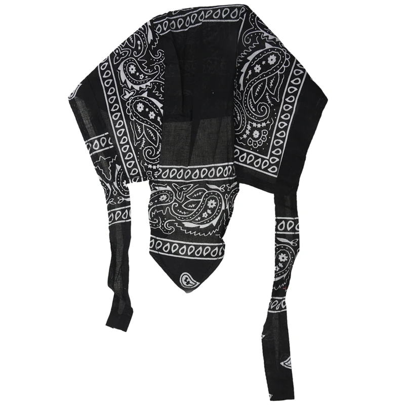 

Sports Headwear Breathable Bandana Hat Cycling Running Beanie Bike Motorcycle Skull Cap Under Helmet black