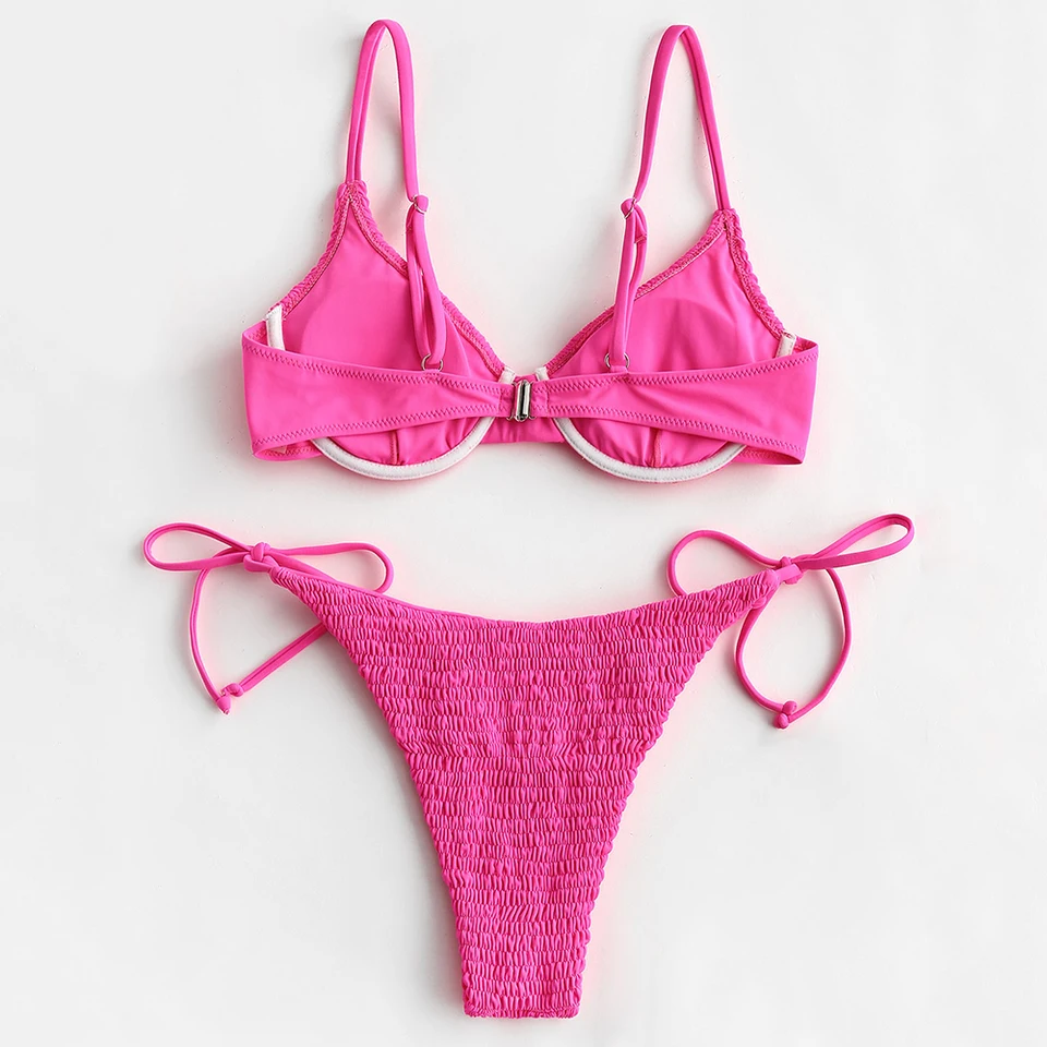 pink bikini zaful