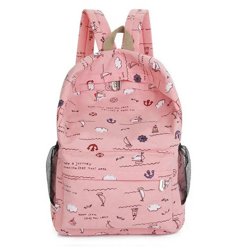 Универсальный легкий холщовый рюкзак для мальчиков и девочек, повседневный рюкзак, Модный корейский рюкзак для книг