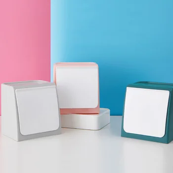 

Wall Mounted Garbage Can Space Saving Plastic Trash Can Mini Desktop Dustbin Kitchen Household Tool Simple Design Storage Bucket