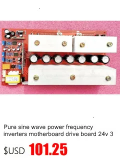 Мощность частоты чистая синусоида инвертор драйвер материнской платы плата 12V1500W 24V3000W 36V4000W 48V5500W 6500W 7500W Инвертор доска