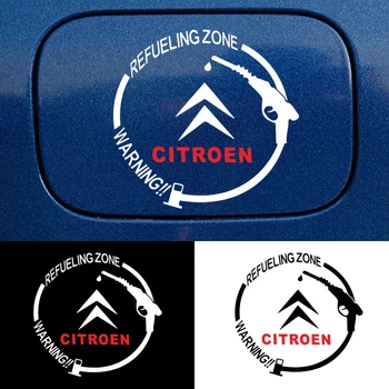 

1pc Waterproof Fuel Tank Body Sticker Fuel Tank Cap Badge Sticker for Citroens C1 C2 C3 C4 C5 C6 C8 C4L DS3 DS5 Car Accessories