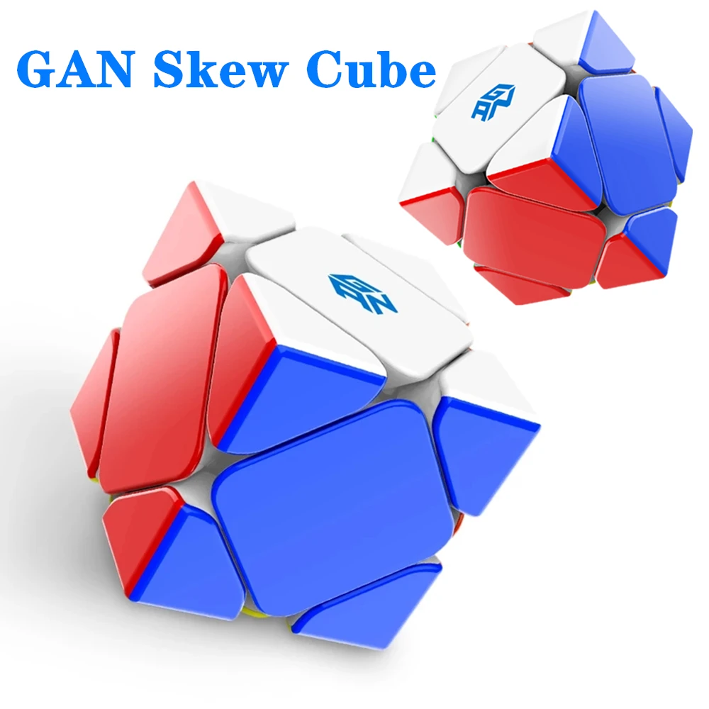 2020 GAN Магнитный скошенный куб 3x3 скоростной Skewb M магический Gans пазл magico | Игрушки и