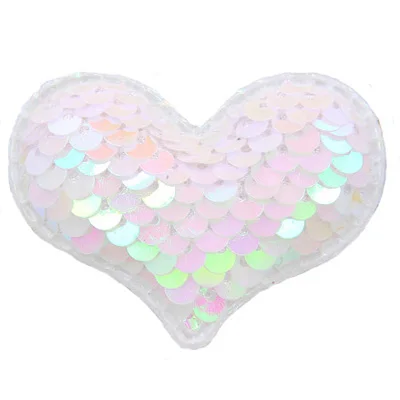 baby accessories basket 10pcs 40x50mm Padded Sequin Heart Applique Party Supply Birthday DIY Craft Handmade Tailoring Accessories Baby Hair Clips Silicone Anti-lost Chain Strap Adjustable  Baby Accessories