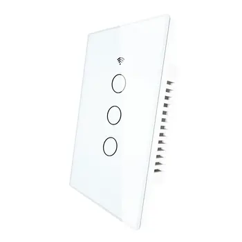 

New Smart Light Switch Wall Switch Wifi Remote APP Control Voice Control Timer Countdown Compatible with Alexa Google Assistant