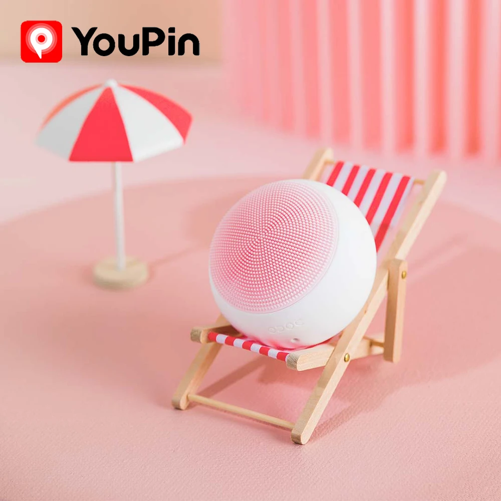 YouPin Doco умная звуковая электрическая щетка для очистки лица мини Силиконовый
