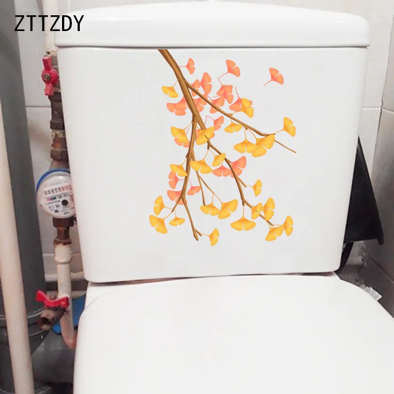 ZTTZDY 15 9 × 21 1 см Виниловый фон для унитаза из украшения творческий дом моды стены