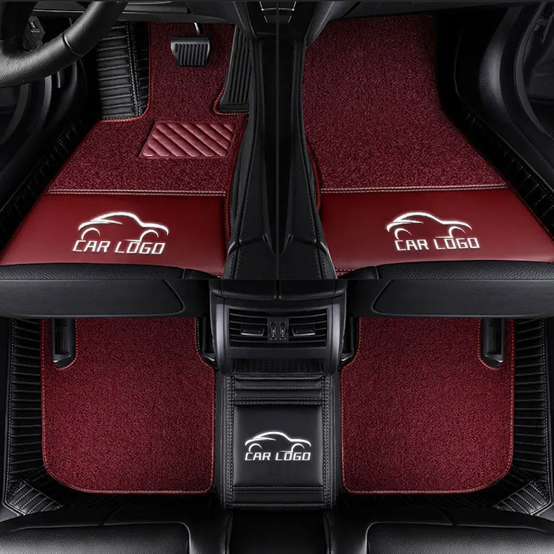 Автомобильные коврики на заказ для Cadillac значок Логотип ATS CTS XT5 XTS SRX SLS Escalade 3D