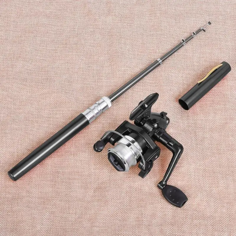 Hot Sale Rod Combo Multi-function Portable Portable Pocket Telescopic Mini Fishing Pole Pen Shaped Fishing Rod Reel Combo Hot Sale Rod Combo Multi-function Portable Portable Pocket Telescopic Mini Fishing Pole Pen Shaped Fishing Rod Reel Combo