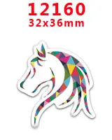 PR-12160 Принадлежности для рукоделия с изображением героев мультфильмов плоские с обратной стороны плоские смолы 30 штук. PR-1480-23341 - Цвет: PR-12160