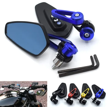

Universal 7/8" 22mm motorcycle aluminum alloy rod end side rearview mirror for Yamaha YZF R1 R6 FZ1 FAZER R6S R6S YZF-R25 YZF-R3