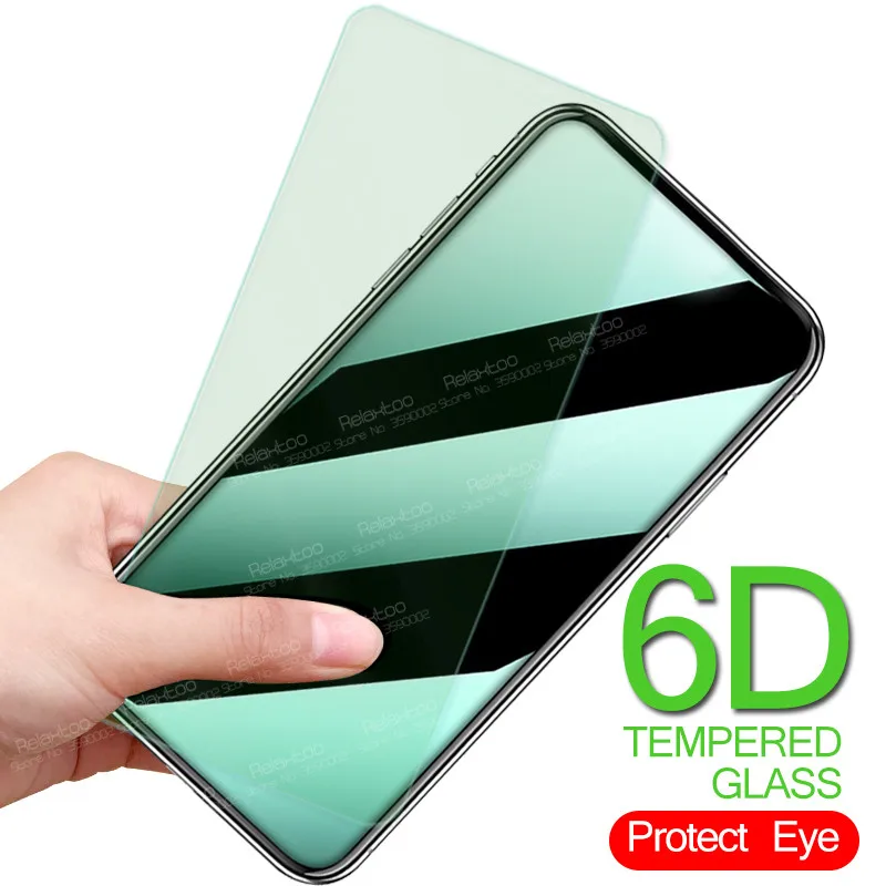 Закаленное стекло для xiaomi redmi note 9 pro 9s note9 9pro max redmy nota 8 8t 8a защита глаз зеленая