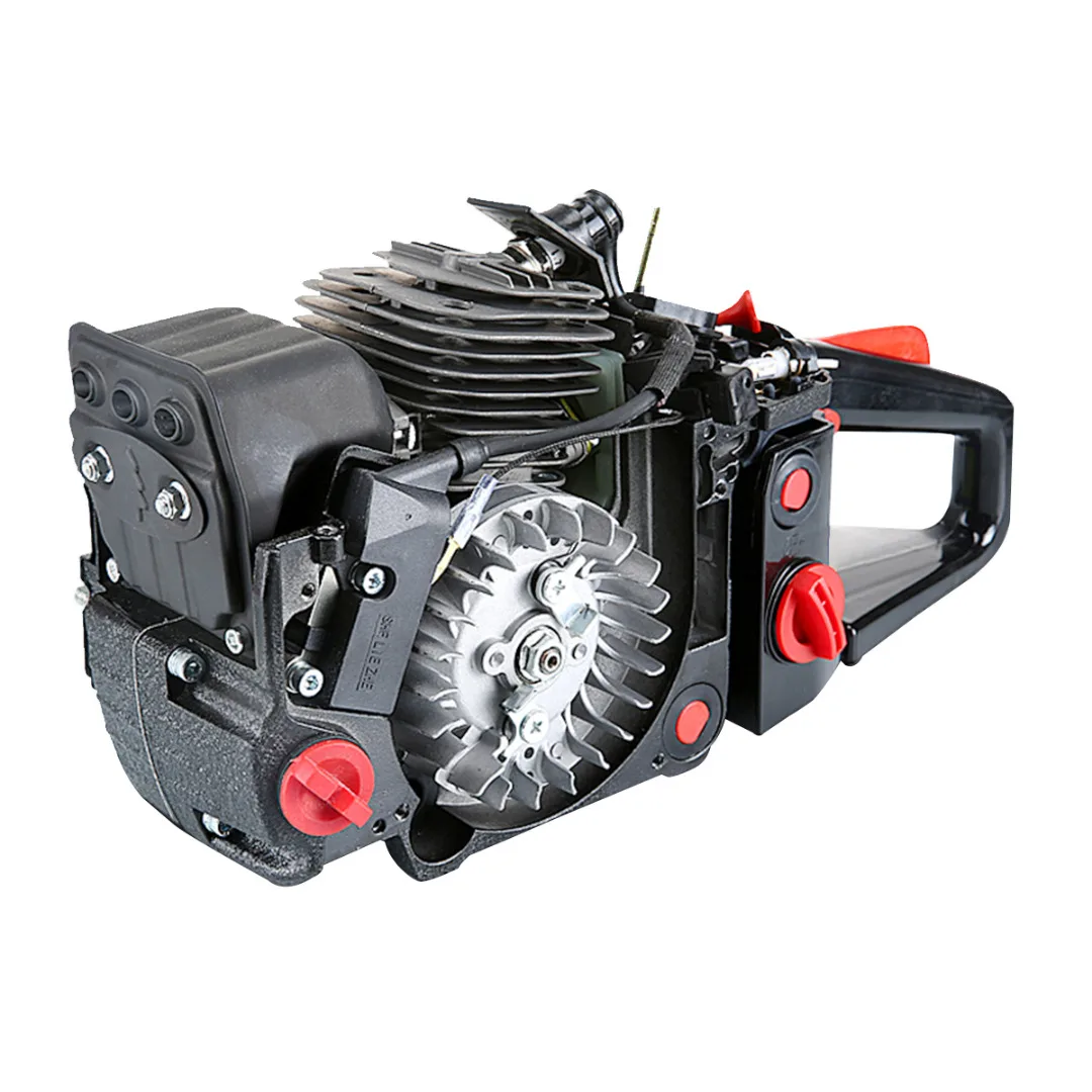 Black 20'' Bar 62CC More Power Gasoline Chainsaw Petrol Powered Wood Cutting Chain Saw 2-Stroke Less Noise Durable