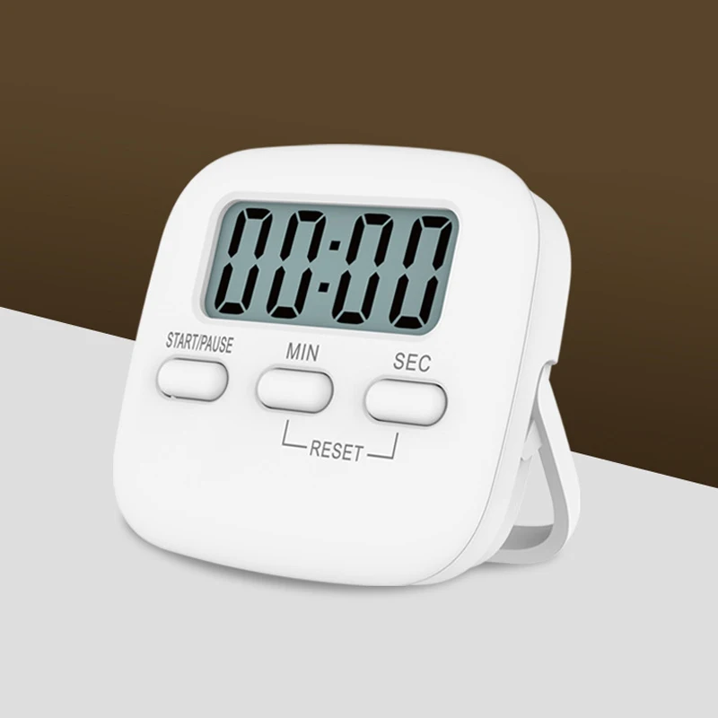 

Digital Kitchen Timer Big Digits Loud Alarm Magnetic Backing Stand with LCD Display for Cooking Baking Sports аймеѬ кђоннй
