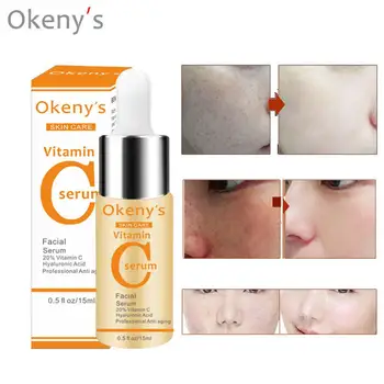 

VIBRANT GLAMOUR 15ml Vc Essence Whitening and Freckle Removing Acid Essence for Skin Care
