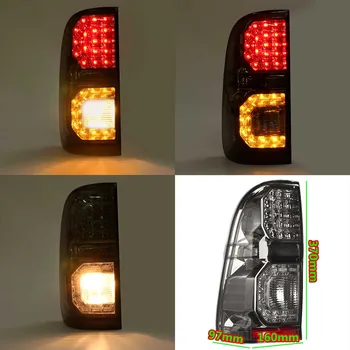 

Hot Car Led Tail Light For Toyota Hilux Vigo KUN26 SR SR5 Workmate 2004-2015 Taillight Rear Reverse Brake Fog Lamp Accessories L