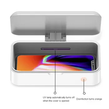 

Double UV Light UV Disinfector Sterilizer For Phone Disinfectant UV Cleaner Disinfection Lamp Sterilization Box Multifunctional