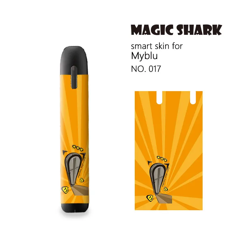 Чехол для электронной сигареты Magic Shark Mummy Zombie Ghost стерео пленка наклейка