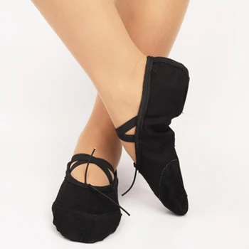 

Dance Shoes Girls Canvas Split Sole Ballet Dance Fitness Shoes Canvas Gymnastics Ballet Shoes PCS Shoes For Girls