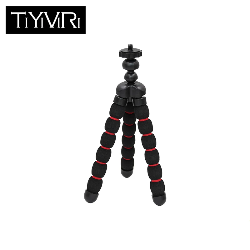 

For Gopro 7 6 5 Camera Tripod Small Medium Flexible Sponge Octopus Mini Tripod for iPhone Samsung Xiaomi Huawei Mobile Phone