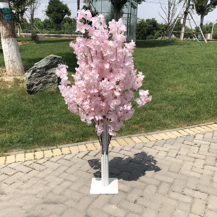 JAROWN Artificial Cherry blossom Flower Pink Cherry Tree Sakura Wedding Stand Iron Arch Frame Party Decoration Home Backdrop Wall Decor (21)