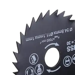 54,8 мм роторный инструмент для резки металла для дерева стали Мини дисковая пила