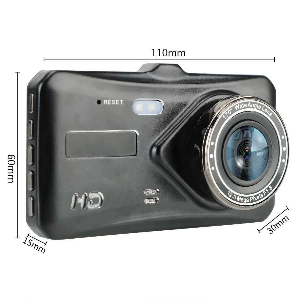 LEEPEE    ڴ ī޶, ġ ũ, ڵ DVR  ķ, ڵ ׼, WDR, 4 ġ HD 1080P