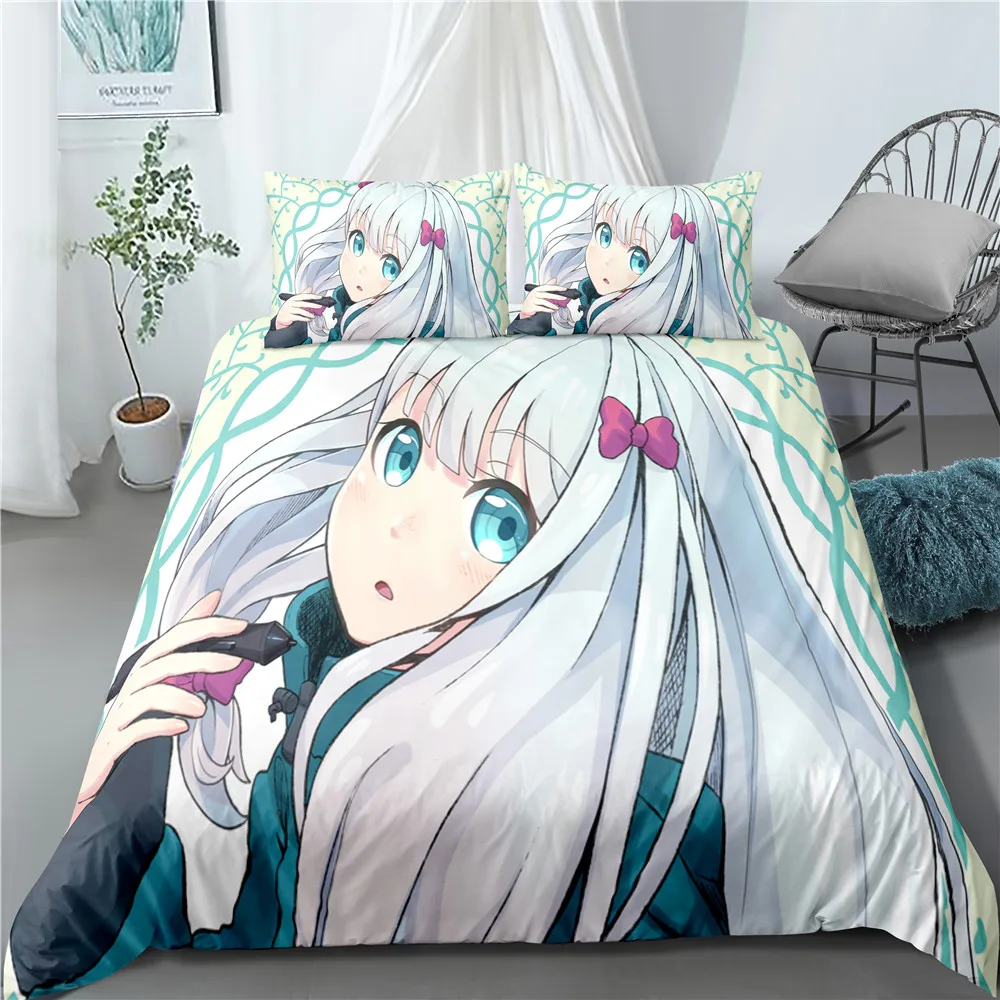 Аниме &quotEromanga-Sensei&quot 3D печатных Постельное белье пододеяльники наволочки для