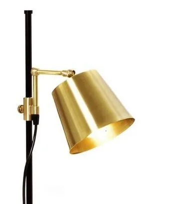 

Modern gold black long arm desk lamp reading table lamp
