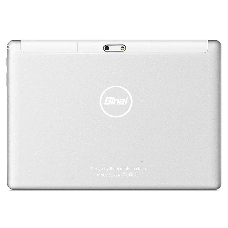 Binai Mini101 две sim-карты 3g фаблет оснащен MT6580 четырехъядерным процессором 1,3 ГГц Android 6,0, 10,1 дюймов 1280 x 800IPS и 2,5
