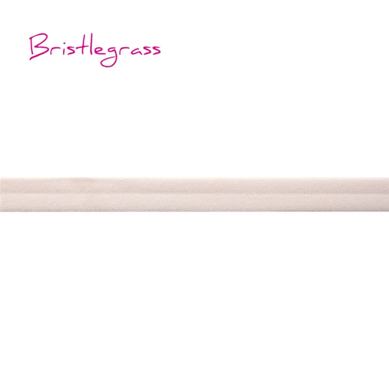 BRISTLEGRASS-50 100 야드 by 롤 5/8 15mm 솔리드 매트 비광택 탄성 밴드, 머리띠 드레스 재봉 트림