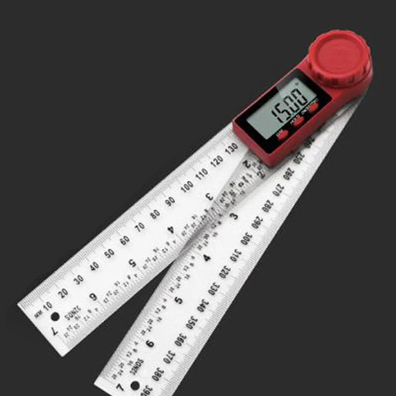  Precision Angle Finder Ruler LCD Digital Display Wooden Furniture Building Materials Household Meas