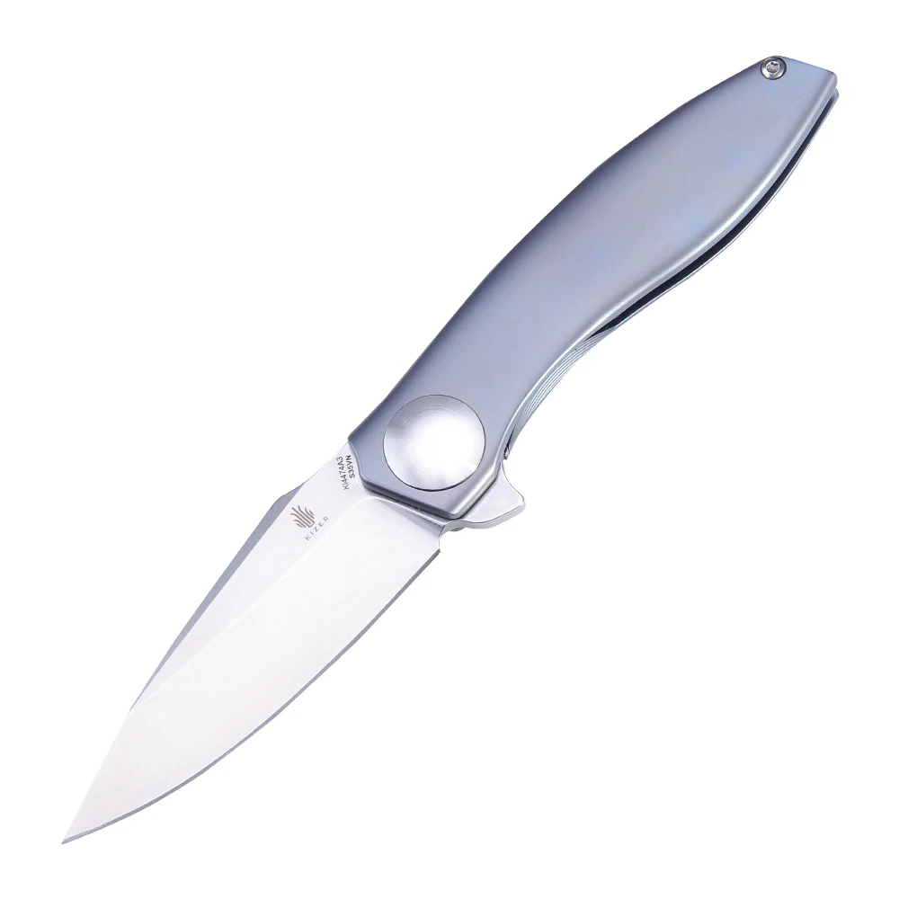 Нож kizer Охотничий Нож edc s.l. T KI4474A3 новые инструменты для выживания на открытом воздухе