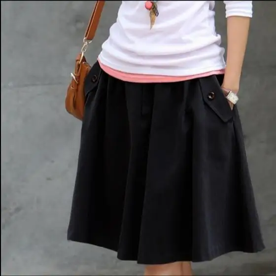 2020 plus size clothing casual skirt medium skirts women S M L XL XXL XXXL 4XL 5XL 6XL RQ145 | Женская одежда