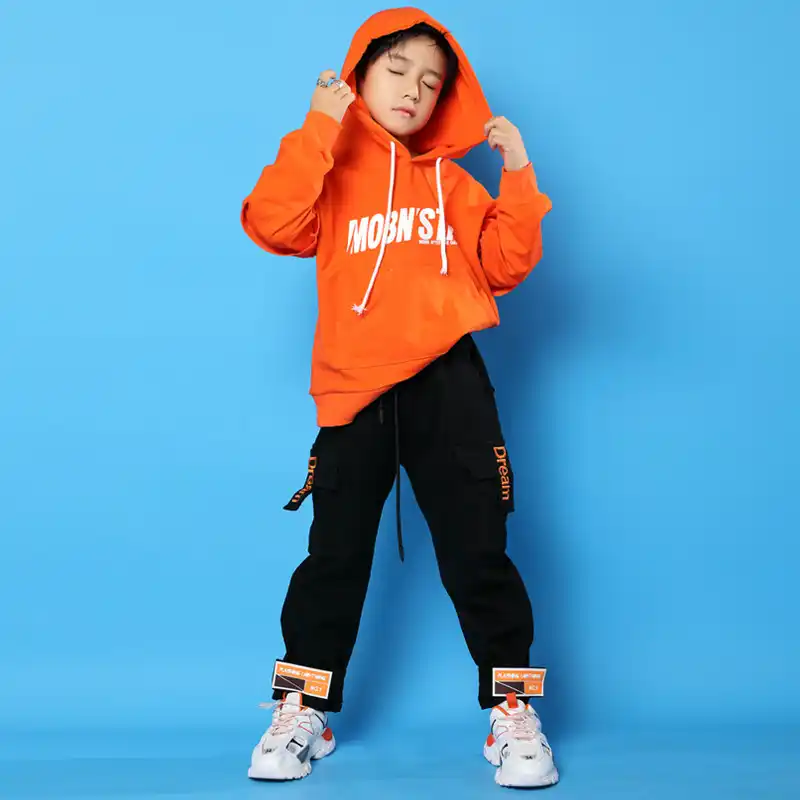 orange hoodie kids