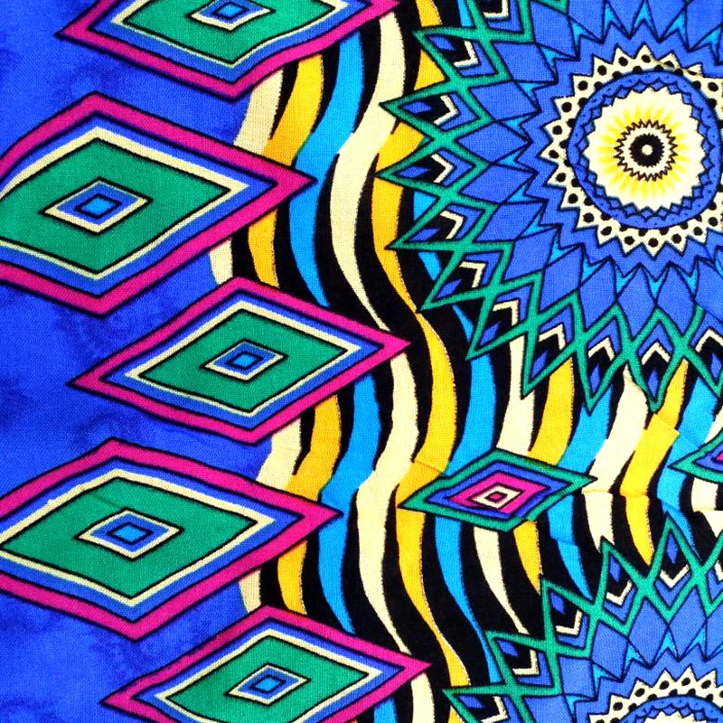 Dashikiage Платье с принтом из перьев павлина, африканские платья Дашики размера плюс, повседневные синие платья с коротким рукавом и сарфом