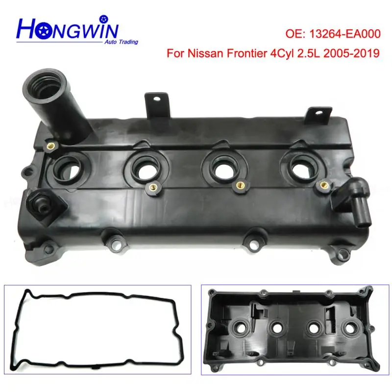 New Camshaft Engine Valve Cover Cap Bolts & Seal & Gasket For Nissan