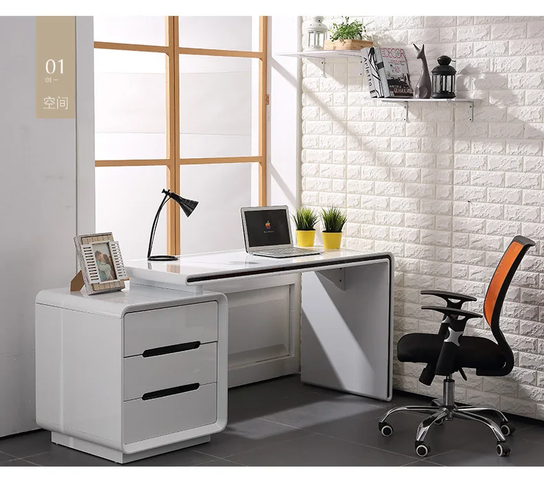 Mesa Escritorio de oficina white office desk recibidor de entrada mueble study table escrivaninha biurko scrivania picnic table