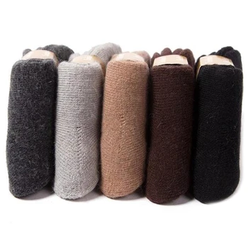 

Thickened Solid Socks Thick Socks Against Cold Snow Wool Rabbit Socks Warm Socks Male