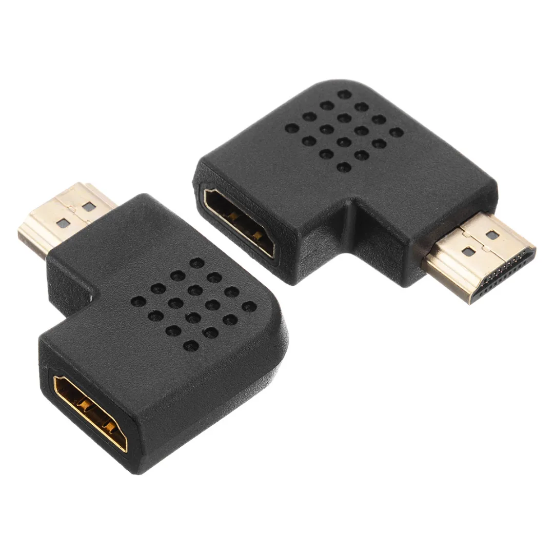 Профессиональный адаптер Папа мама HDMI конвертер с углом поворота 90 градусов